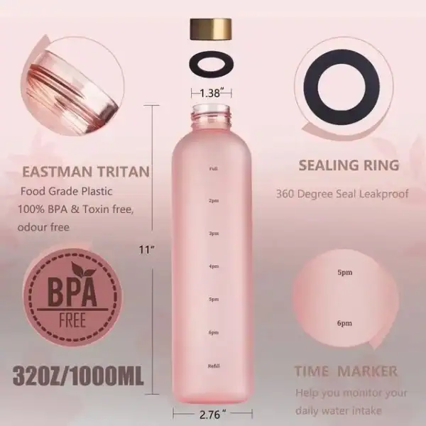 Acrylic Water Bottle