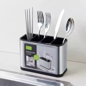 4 Portion Stainless Steel Cutlery Organizer