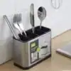 4 Portion Stainless Steel Cutlery Organizer