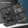 18pcs Nail Cutter Kit – Professional Manicure & Pedicure Set with Case