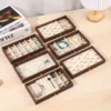 3 Layer Wooden Jewelry Organizer Box – Multi Compartment Vintage Jewelry Storage Case