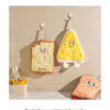 Cartoon Absorbent Towel – Soft Quick-Dry Hanging Hand Towel