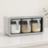 Ecoco Wall Mounted Spice Box – Premium Kitchen Seasoning Organizer